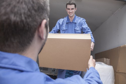 House removalists loading furniture for a local Officeremovals home move