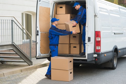 Careful handling of office furniture and equipment during a move