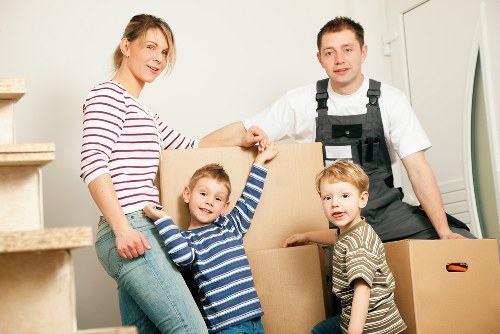 Local removal team loading household items in Officeremovals